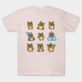 Teddy bear print T-Shirt